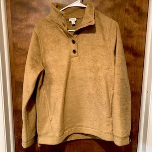 J Crew Sherpa Button Up